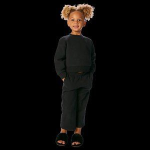 Cozi Girl's Toddlers Dolman Crew + Wide Leg 2 Pieces Set CTST004 NEW with TAGS